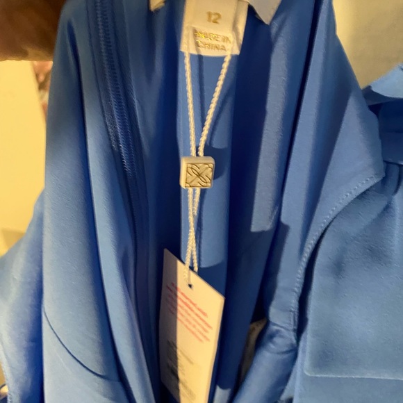 lilly pulitzer bernice dress in sun washed blue size 12 NWTS - Picture 5 of 7